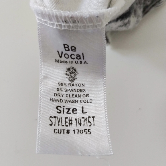 Vocal Southwestern Rhinestone Embellished Sleeveless Tunic Large USA Made - Picture 4 of 8